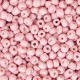 Rocalla cristal 8/0 (3mm) - Rosa suave claro